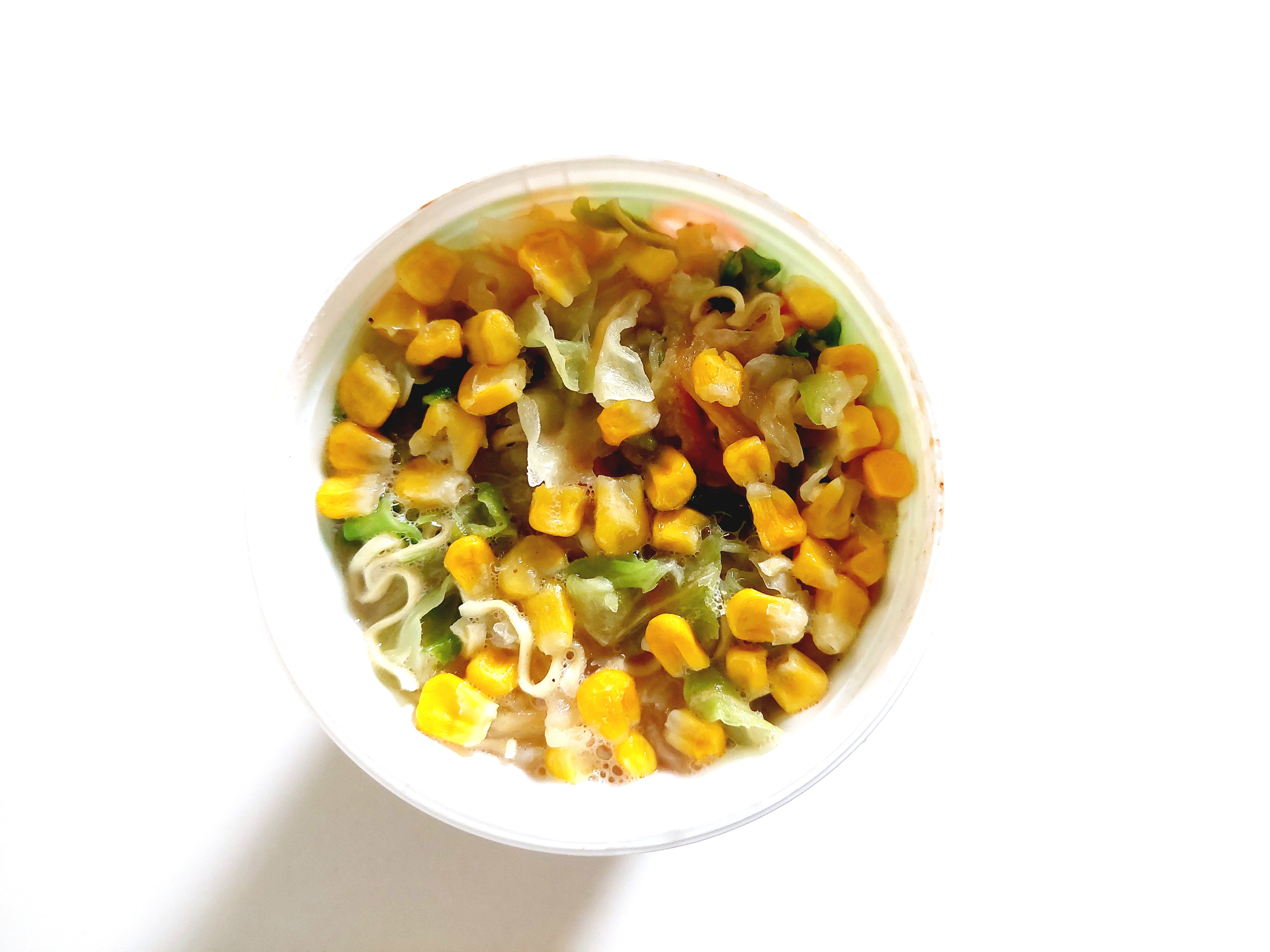 コープ「１食分の野菜ちゃんぽん風ヌードル」完成画像