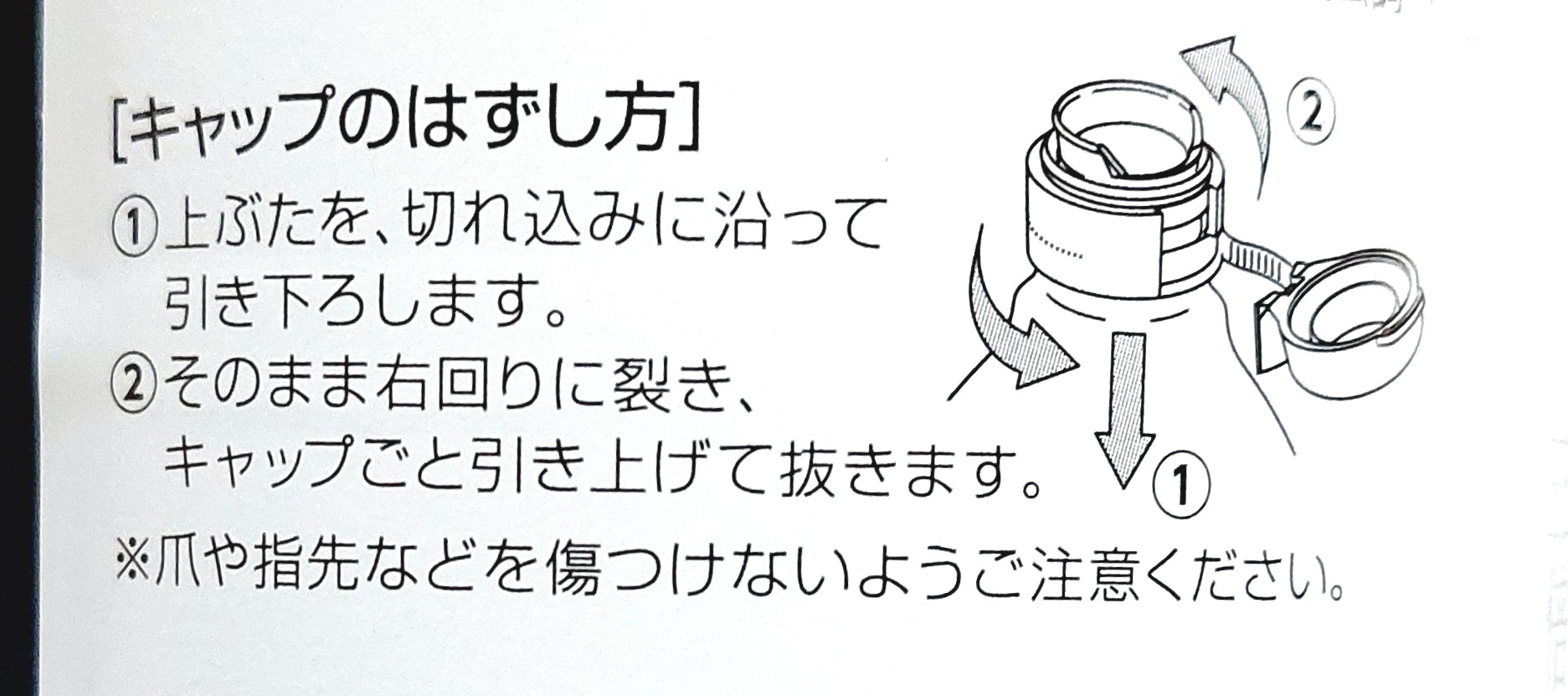 パルシステム「こだわりつゆ 900ml」キャップの外し方