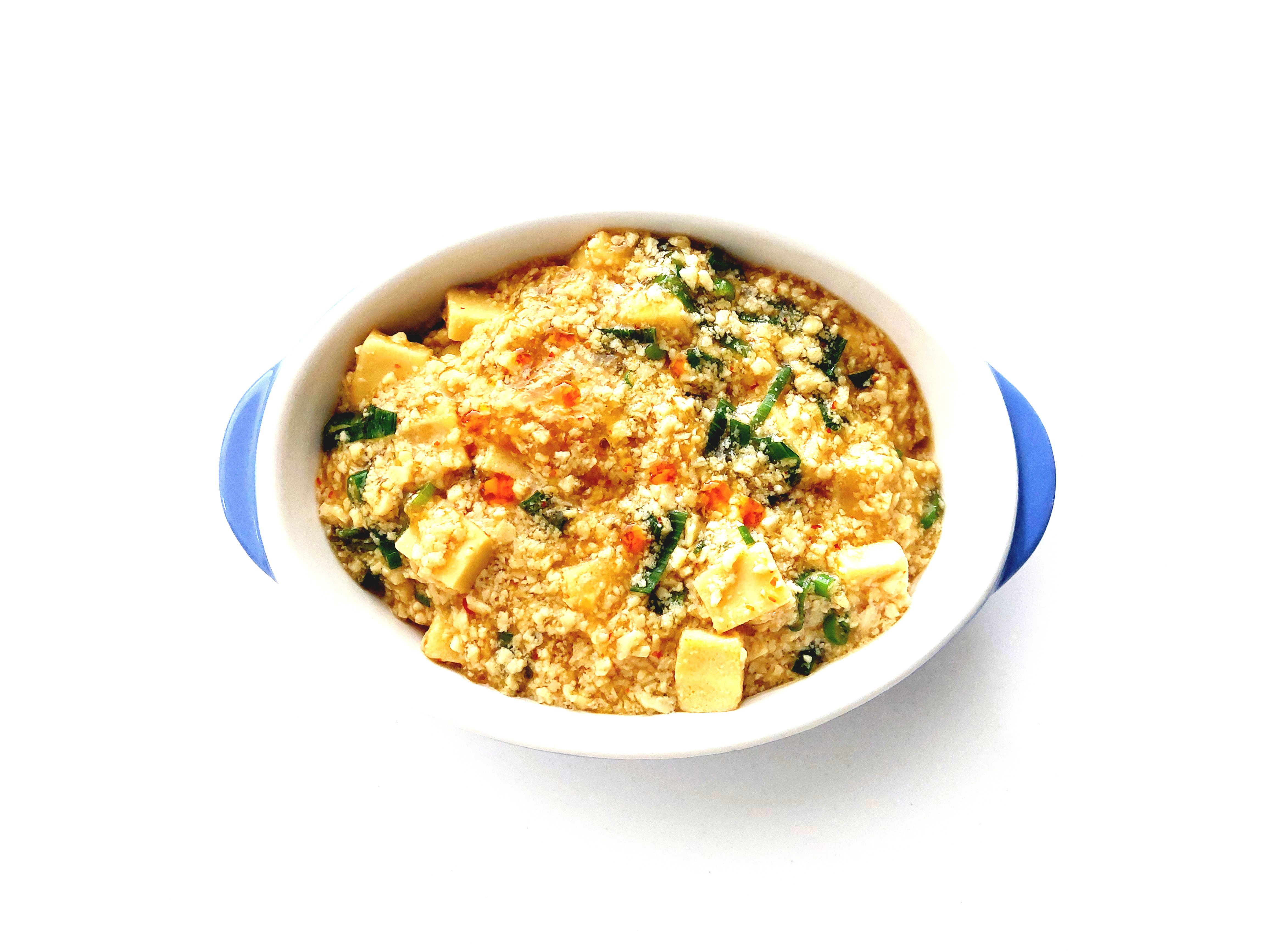 コープ「高野豆腐」で麻婆豆腐