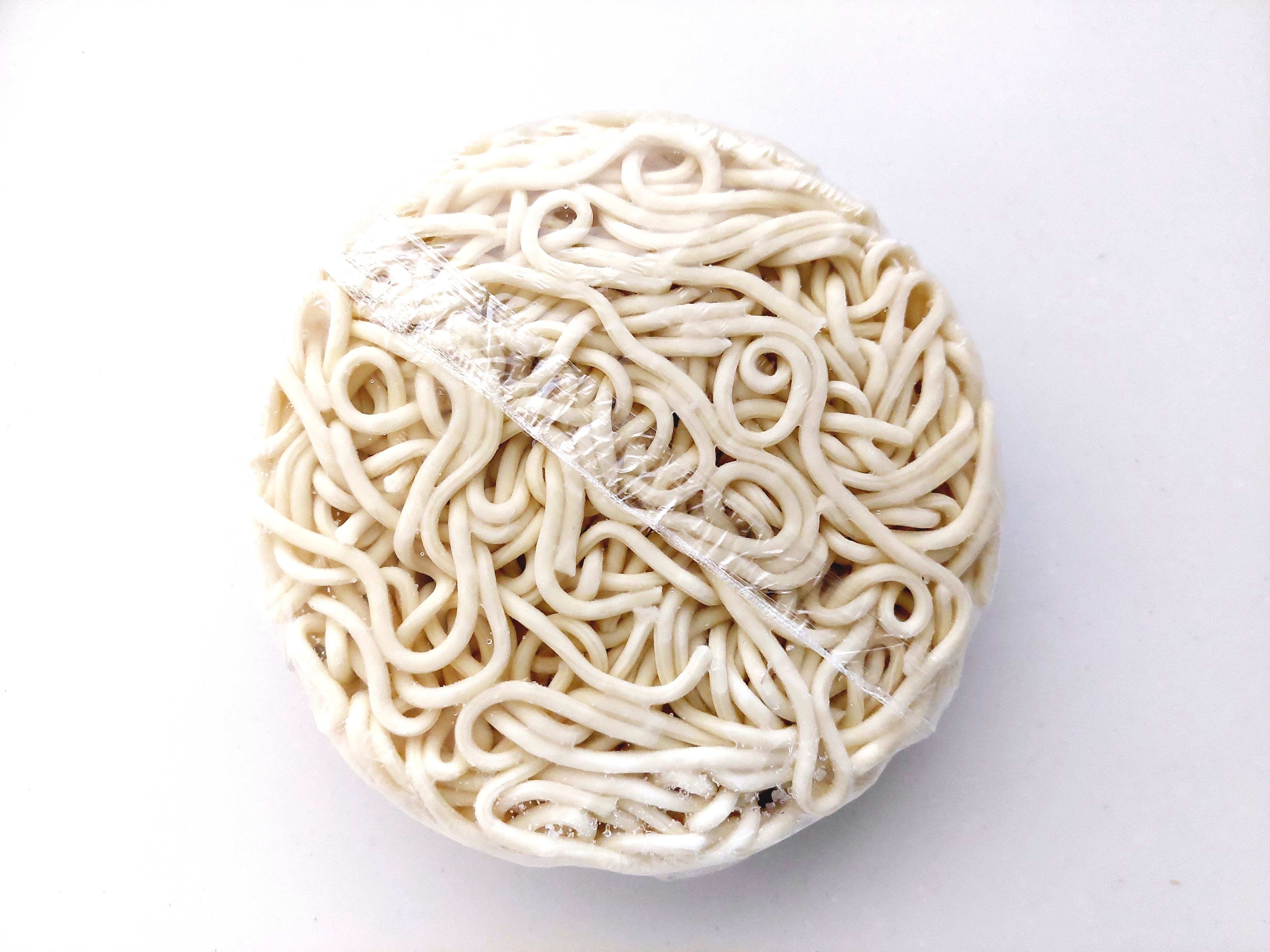 コープ「長崎風ちゃんぽん」凍ったまま裏