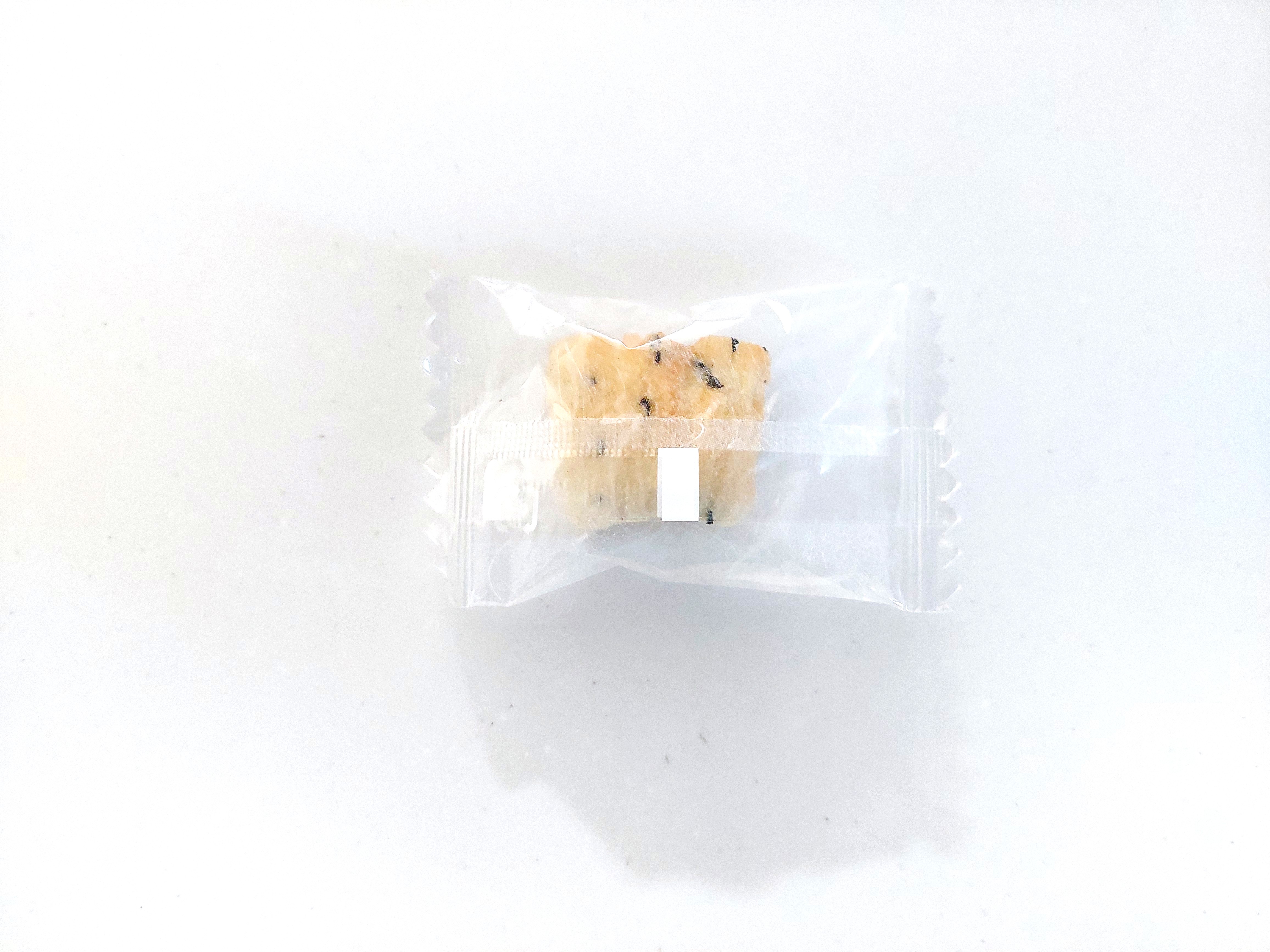 コープクオリティ「こだわりのおかきアソート」しお個包装裏