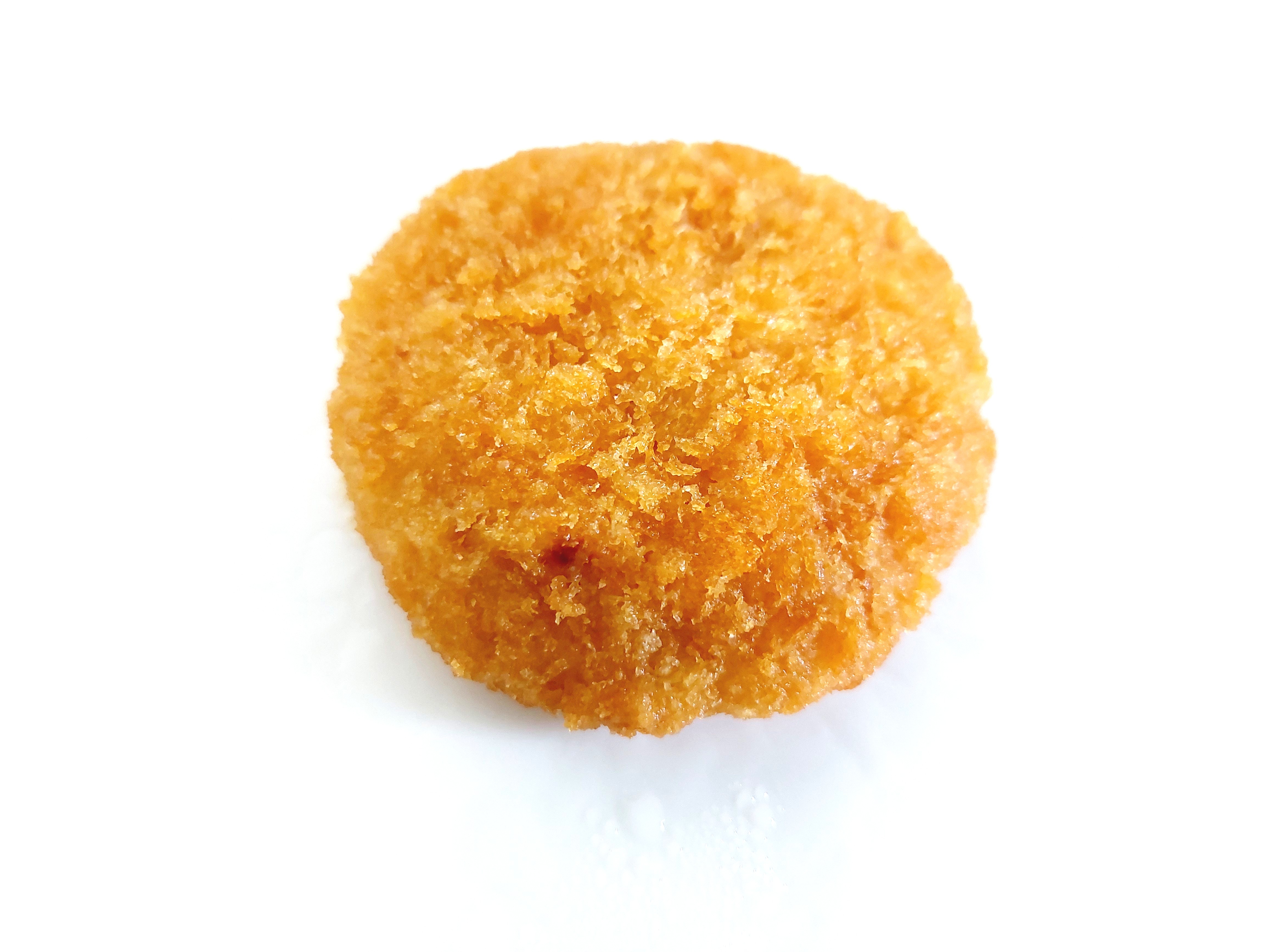 コープ「レンジでタルタルソース入り国産サーモンメンチカツ」完成アップ