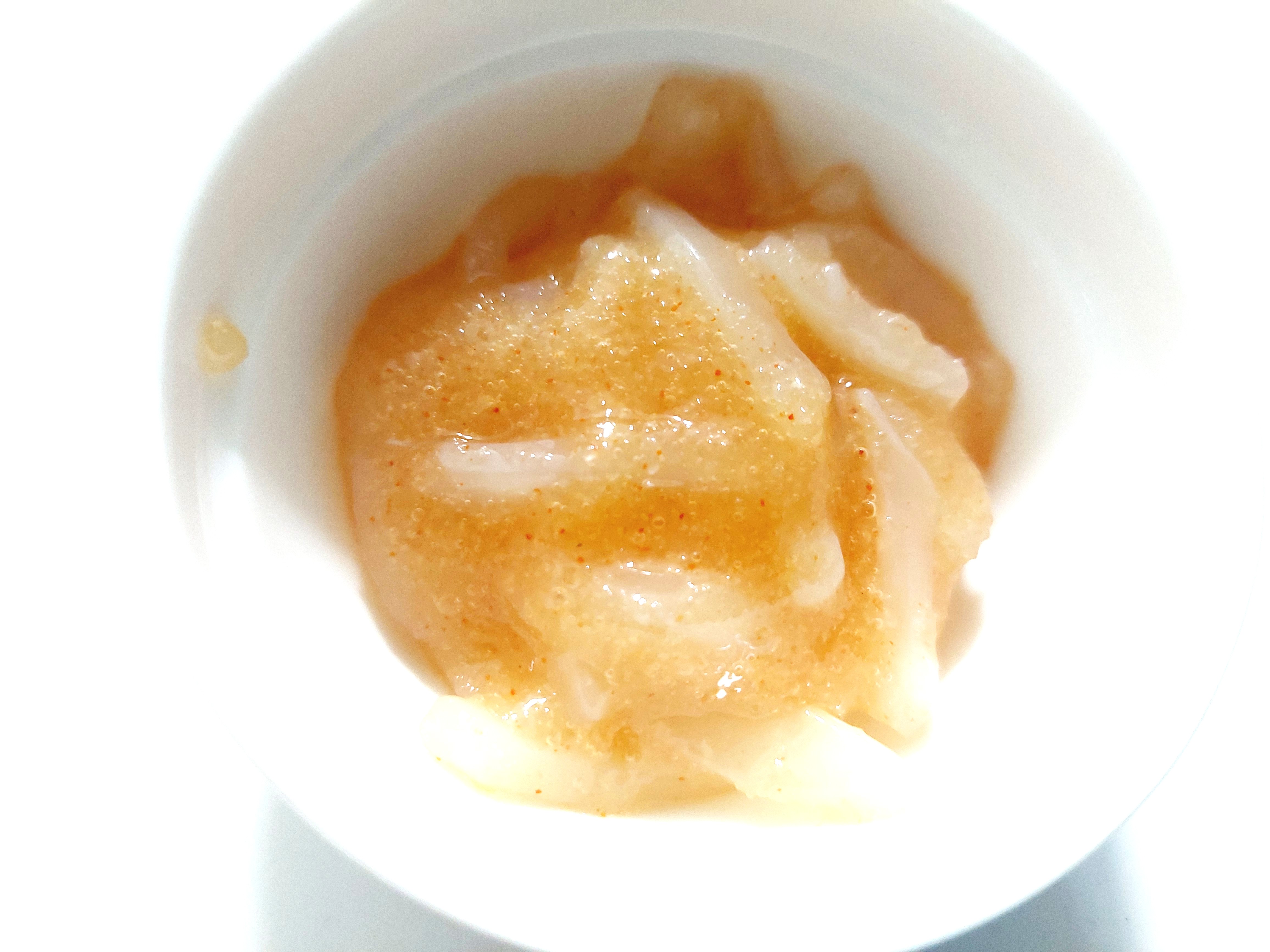 コープ「ピリッとうまい！いか明太」中身アップ