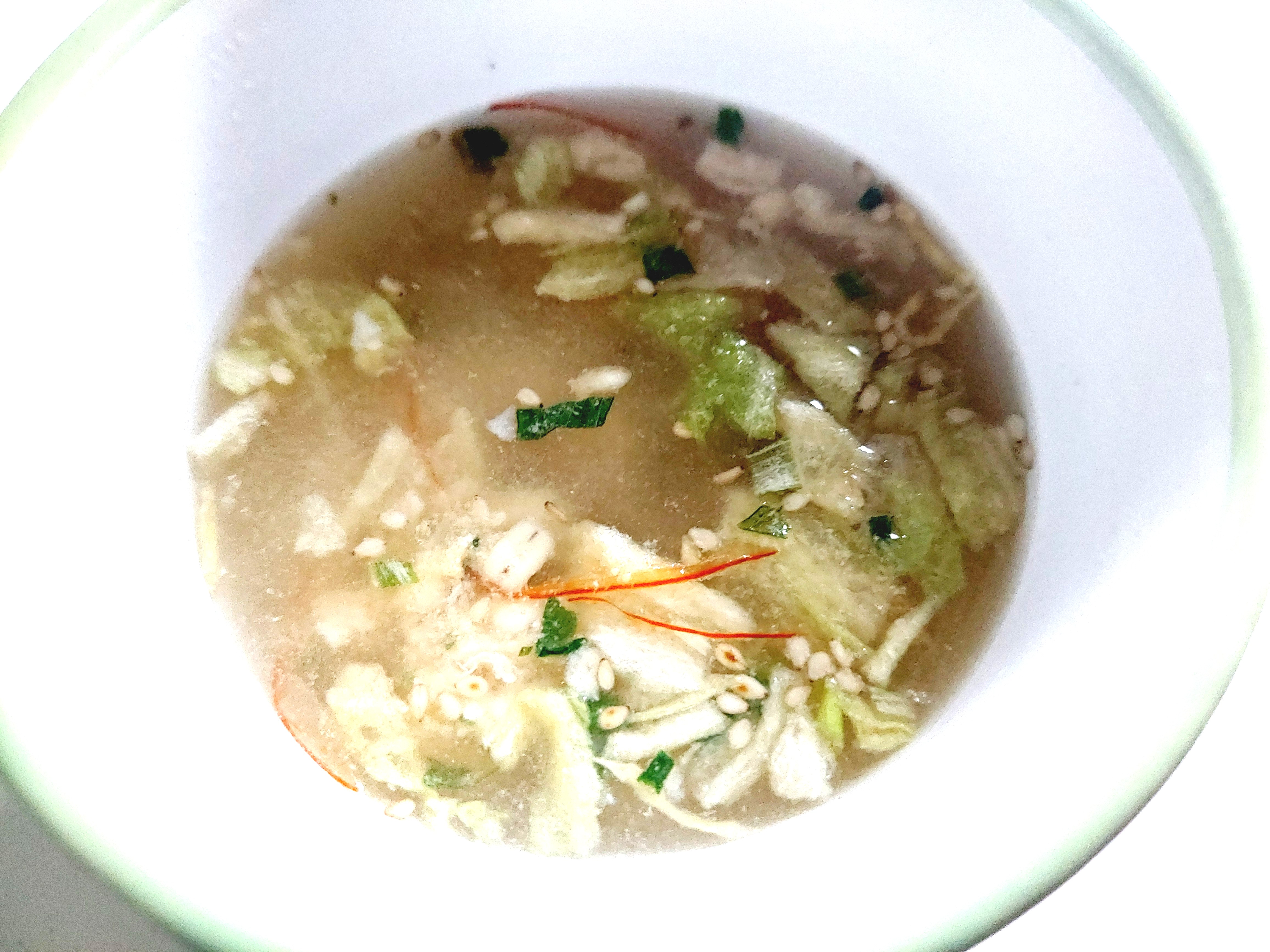 コープ「参鶏湯風スープ」完成アップ