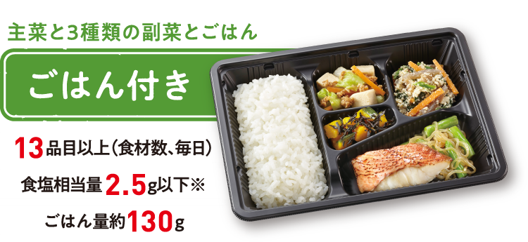 ワタミの宅食「好い日の御膳」ご飯付き