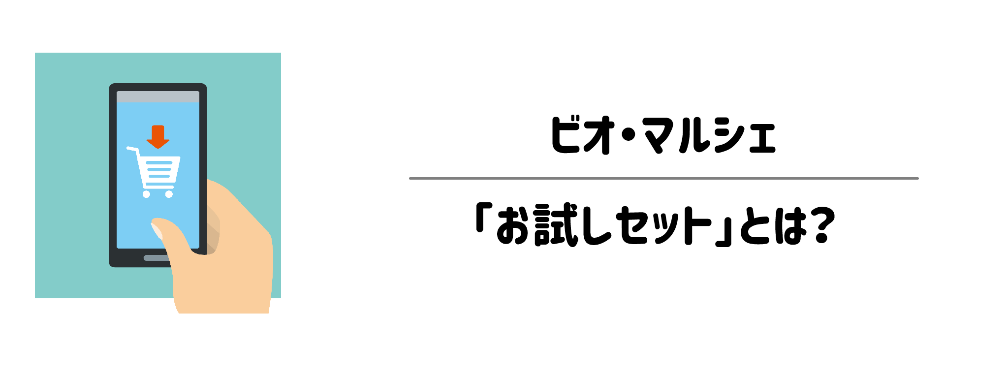 ビオ・マルシェ　損をしないための「お試しセット」とは？サムネイル