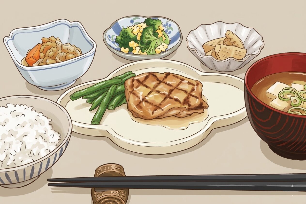 Dr.つるかめキッチン「カロリー制限気づかい御膳」【カロリー】炭火焼チキン