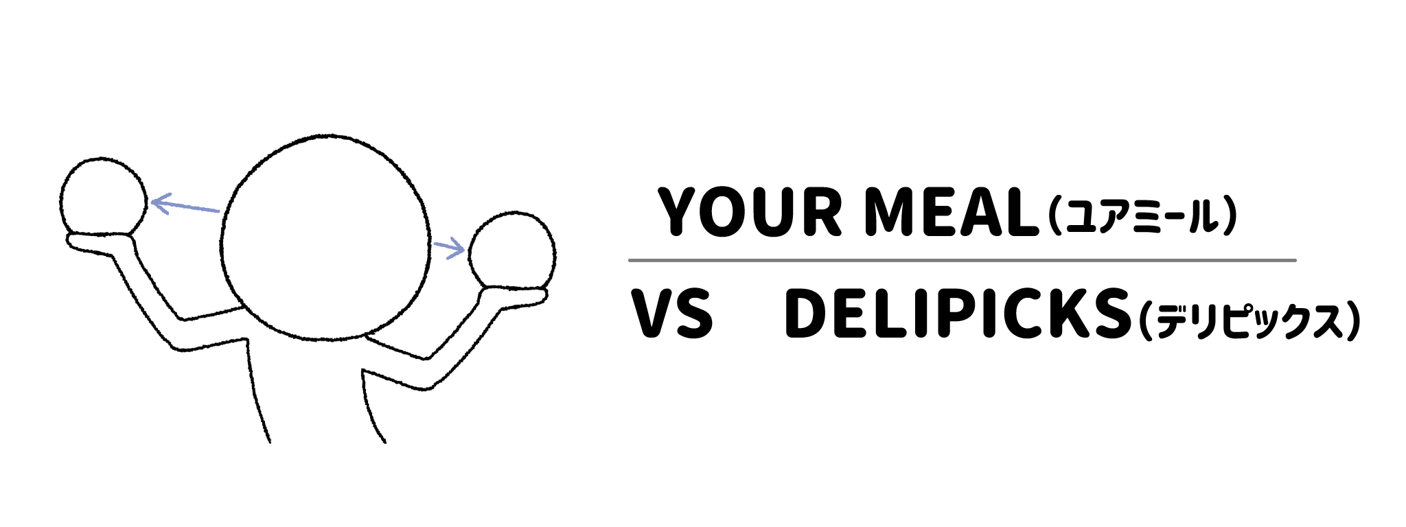 YOUR MEAL　VS　DELIPICKS　徹底比較！