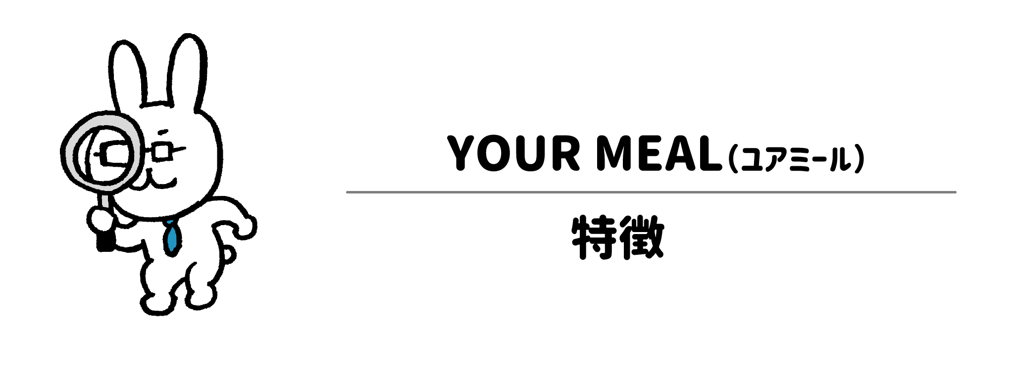 YOUR MEALの主な特徴は？