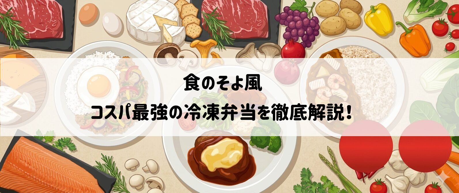 食のそよ風「プチデリカ」の評判は？家事の負担を減らすコスパ最強の冷凍弁当を徹底解説サムネイル