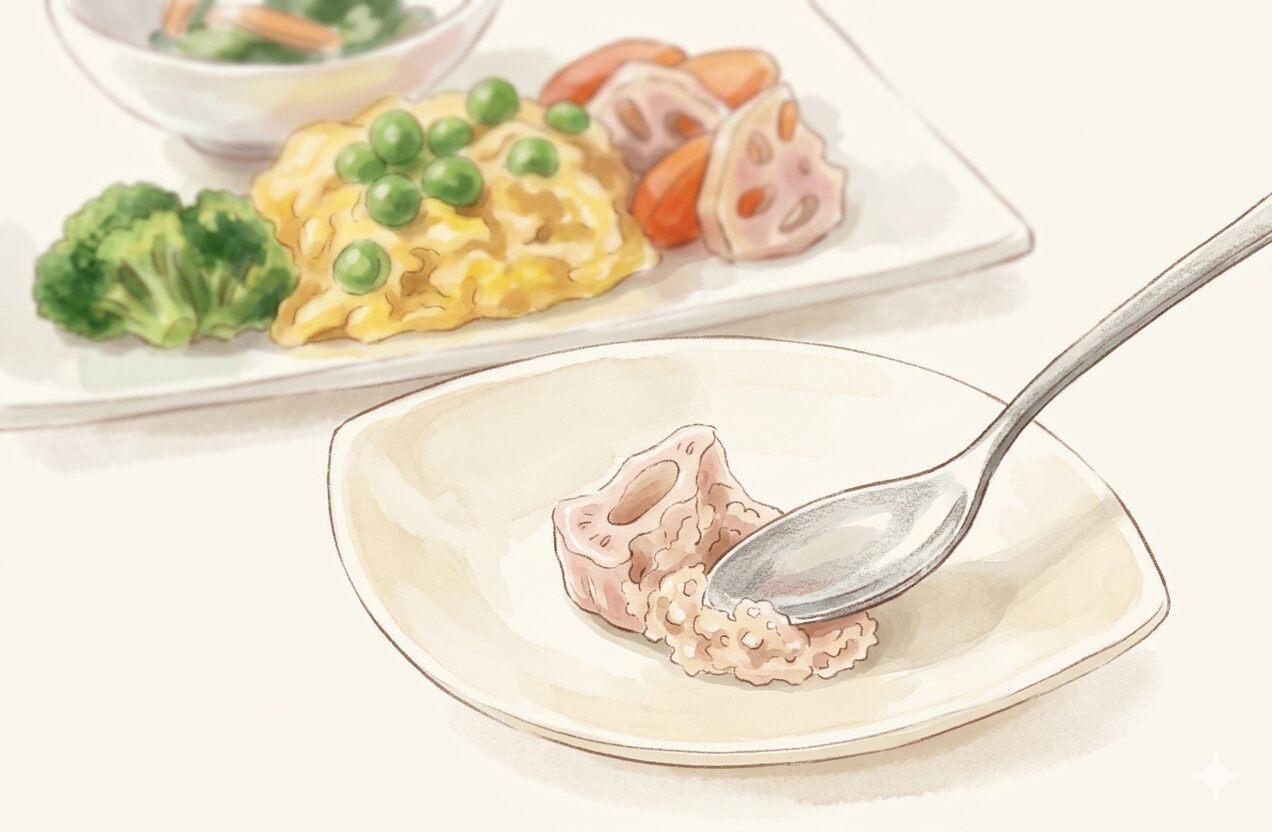 食のそよ風「やさしい食感」シリーズの主な特徴　食べる力に合わせたこだわり