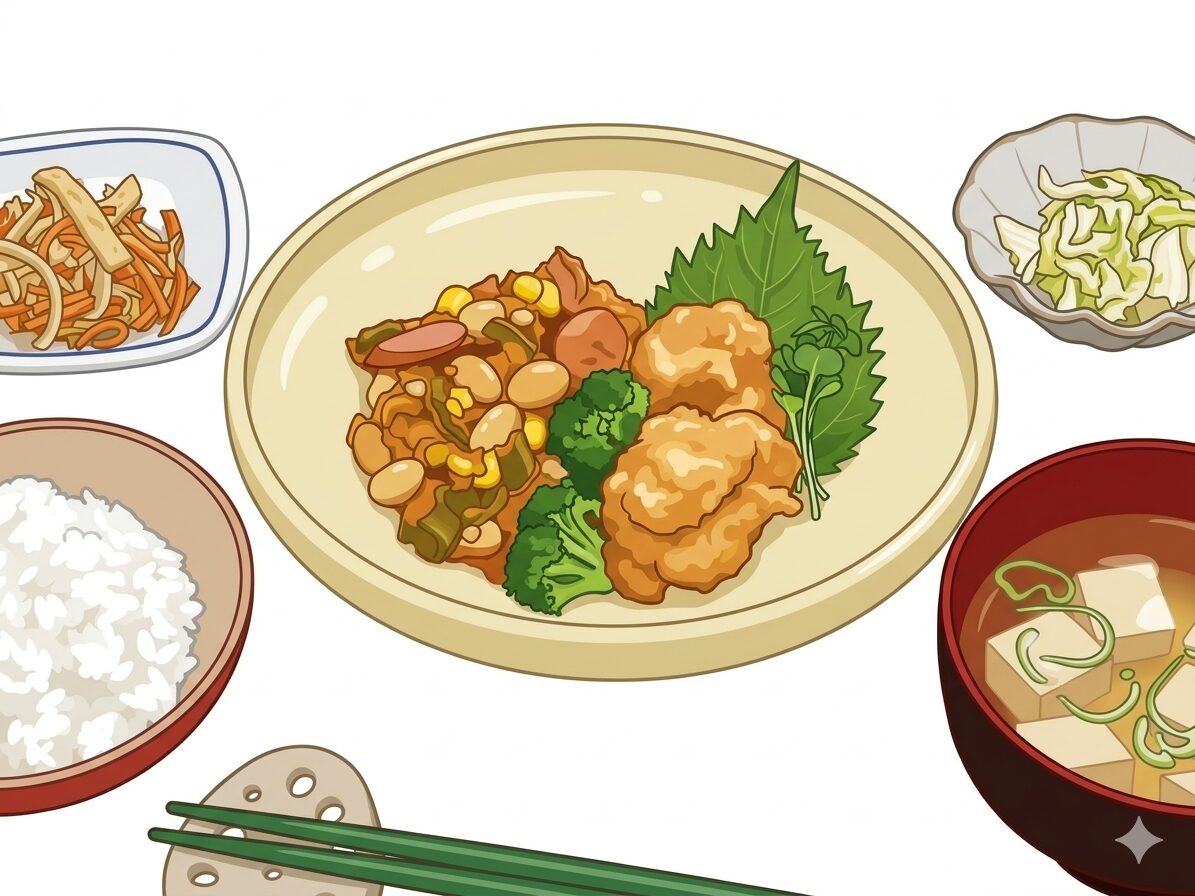 【塩分制限気づかい御膳】チキン南蛮