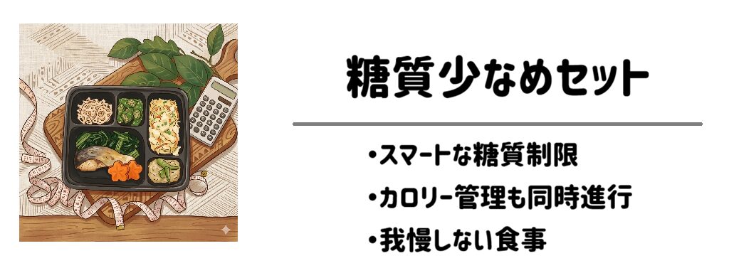 糖質少な目セット　サムネイル