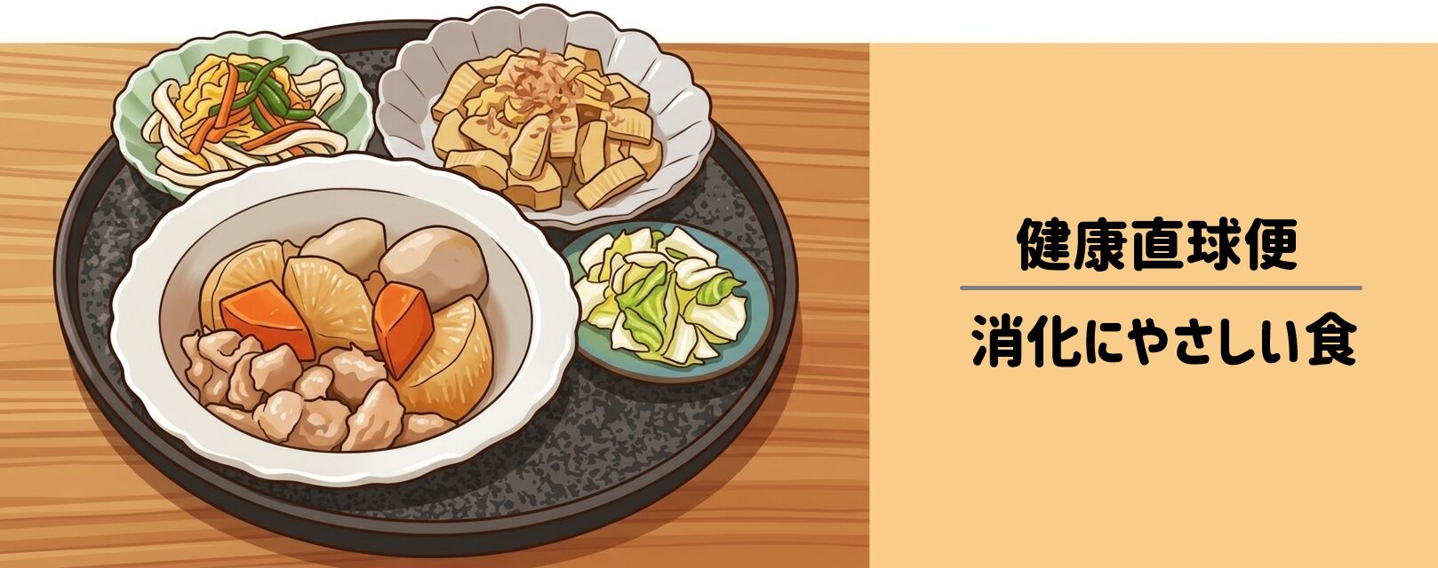 【健康直球便】消化にやさしい食