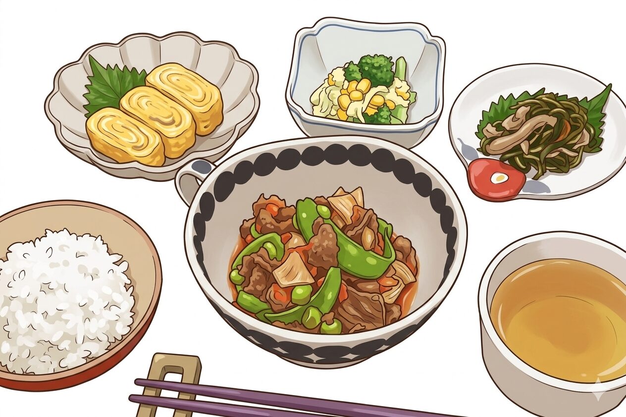 「糖質制限気づかいコース」牛肉のトマト煮