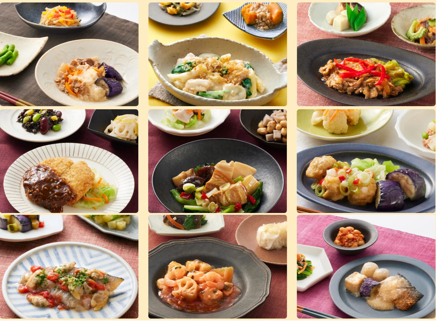 食のそよ風「プチデリカ」のメニュー例！