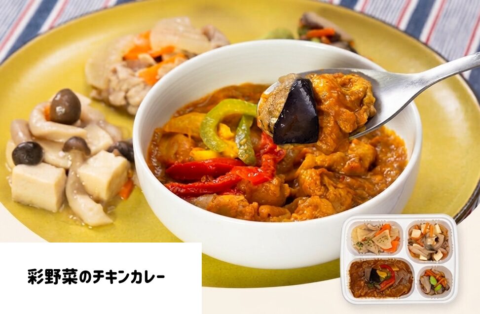彩野菜のチキンカレー