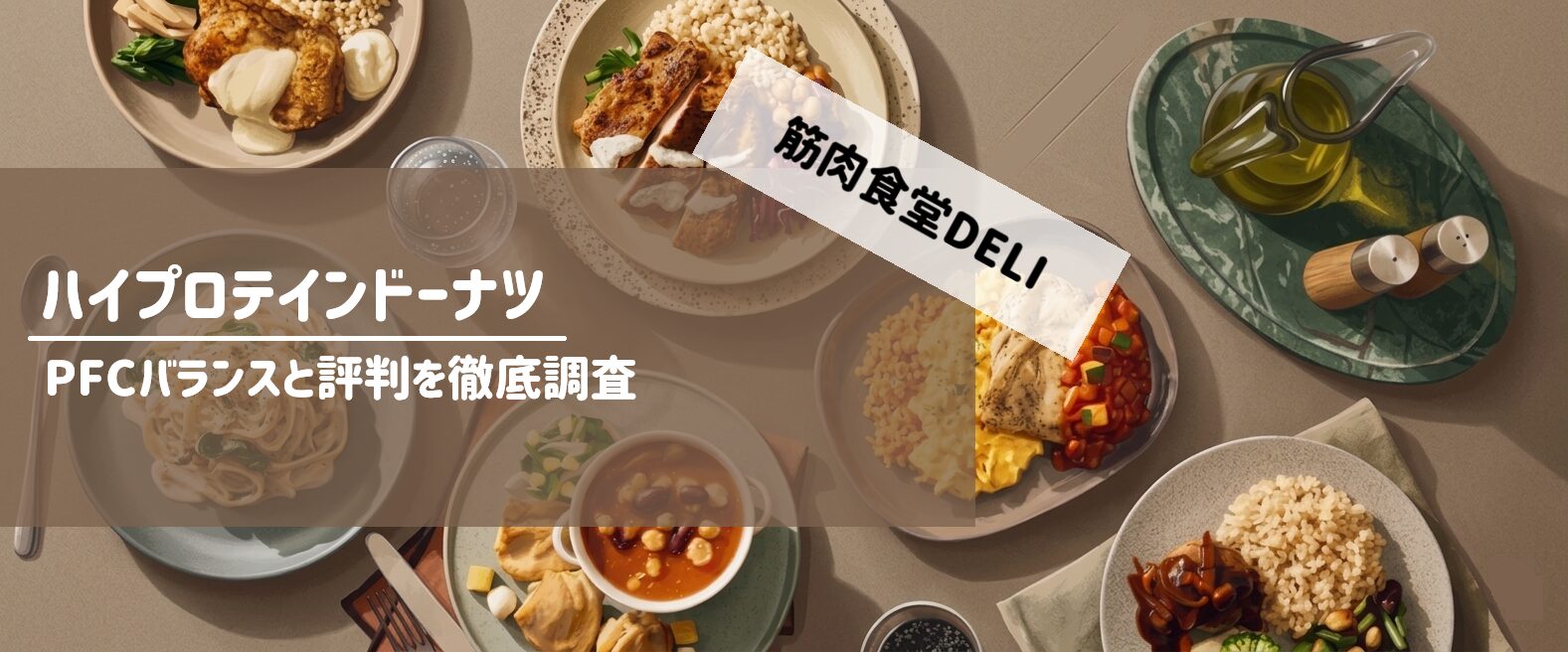 筋肉食堂DELI「ハイプロテインドーナツ」の成分・原材料を徹底分析|高タンパクな特徴と口コミまとめ サムネイル