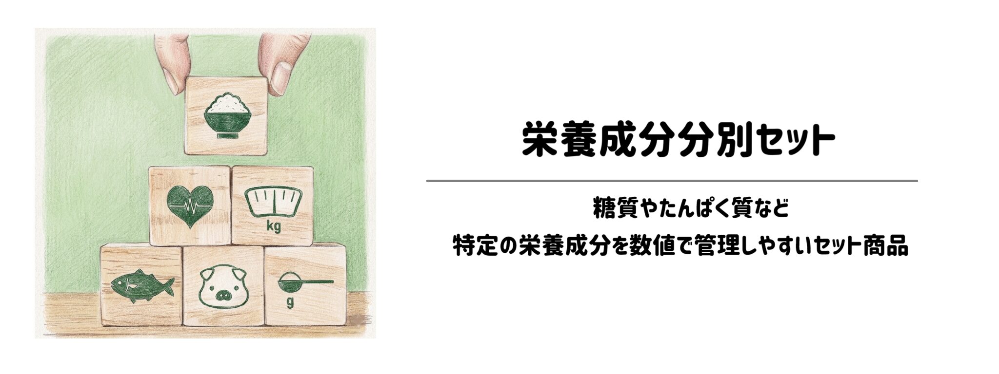 ニチレイフーズダイレクト 栄養成分分別セット