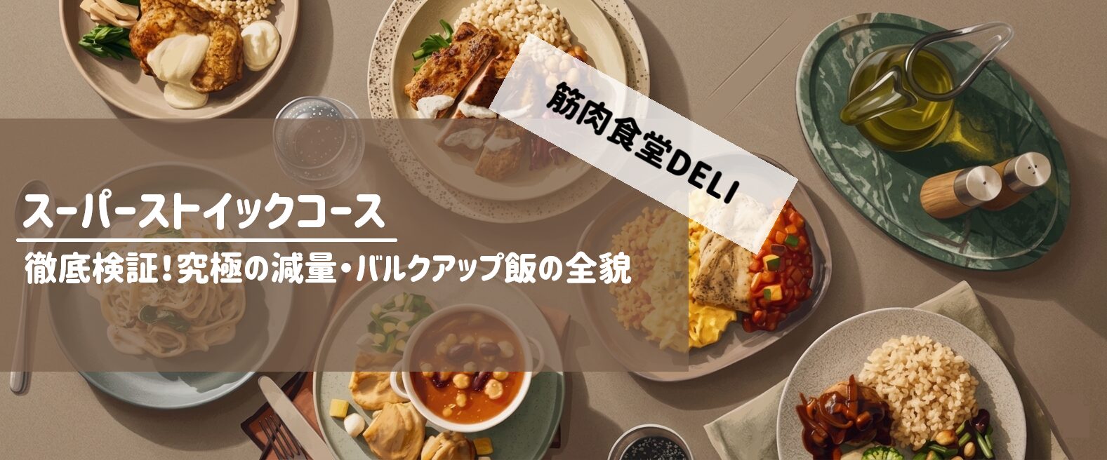筋肉食堂DELI「スーパーストイックコース」を徹底検証! サムネイル