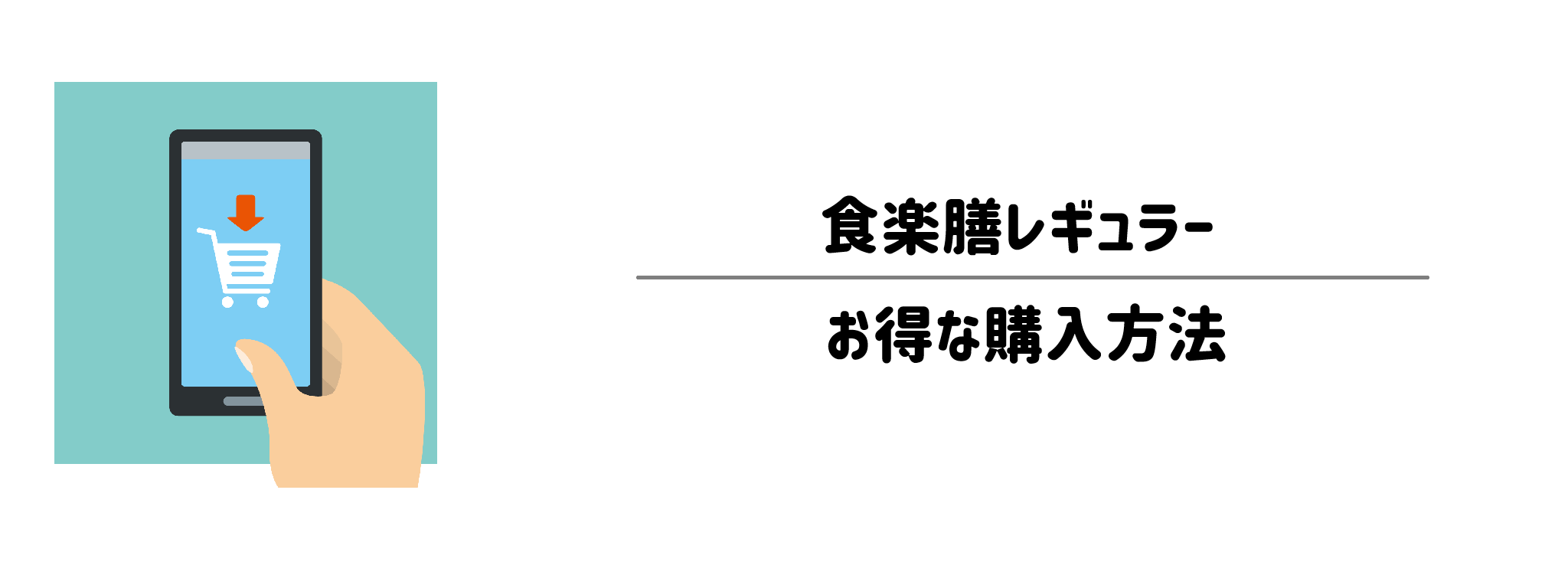 食楽膳レギュラーを一番お得に買う方法!購入手順と注意点を解説