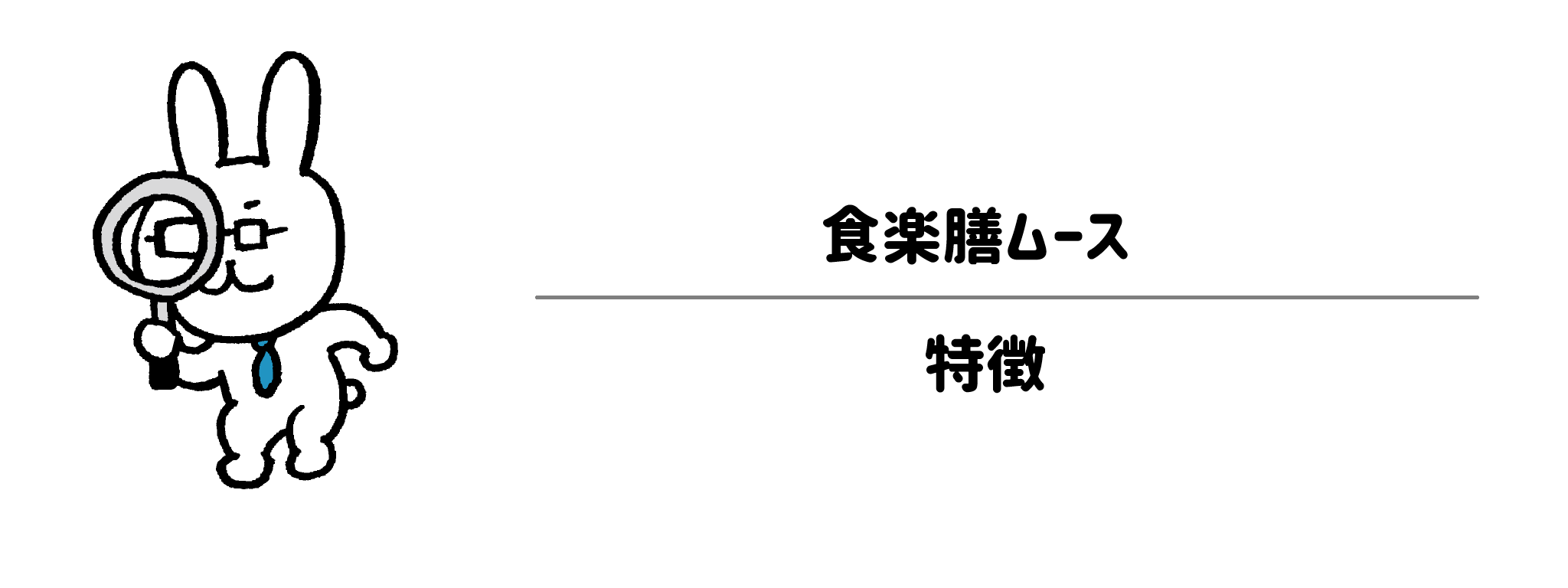 食楽膳ムースの特徴