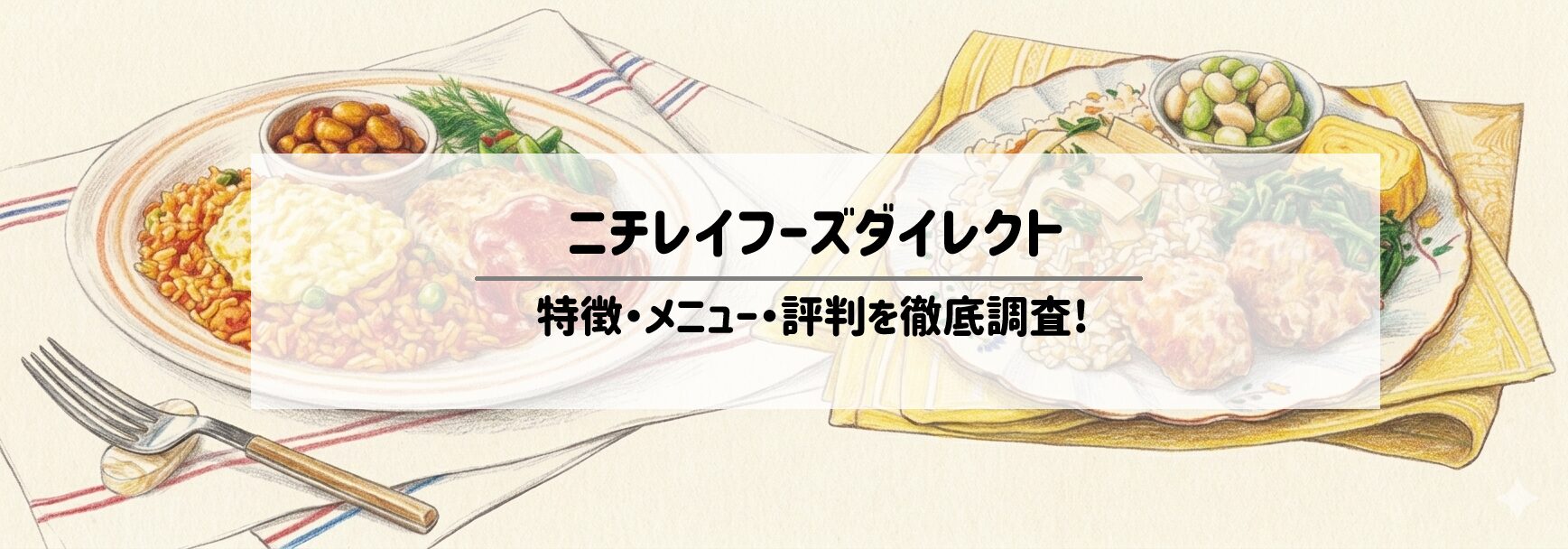 「ニチレイフーズダイレクト」徹底解説!栄養バランスと美味しさを両立する冷凍宅配食の全貌 サムネイル