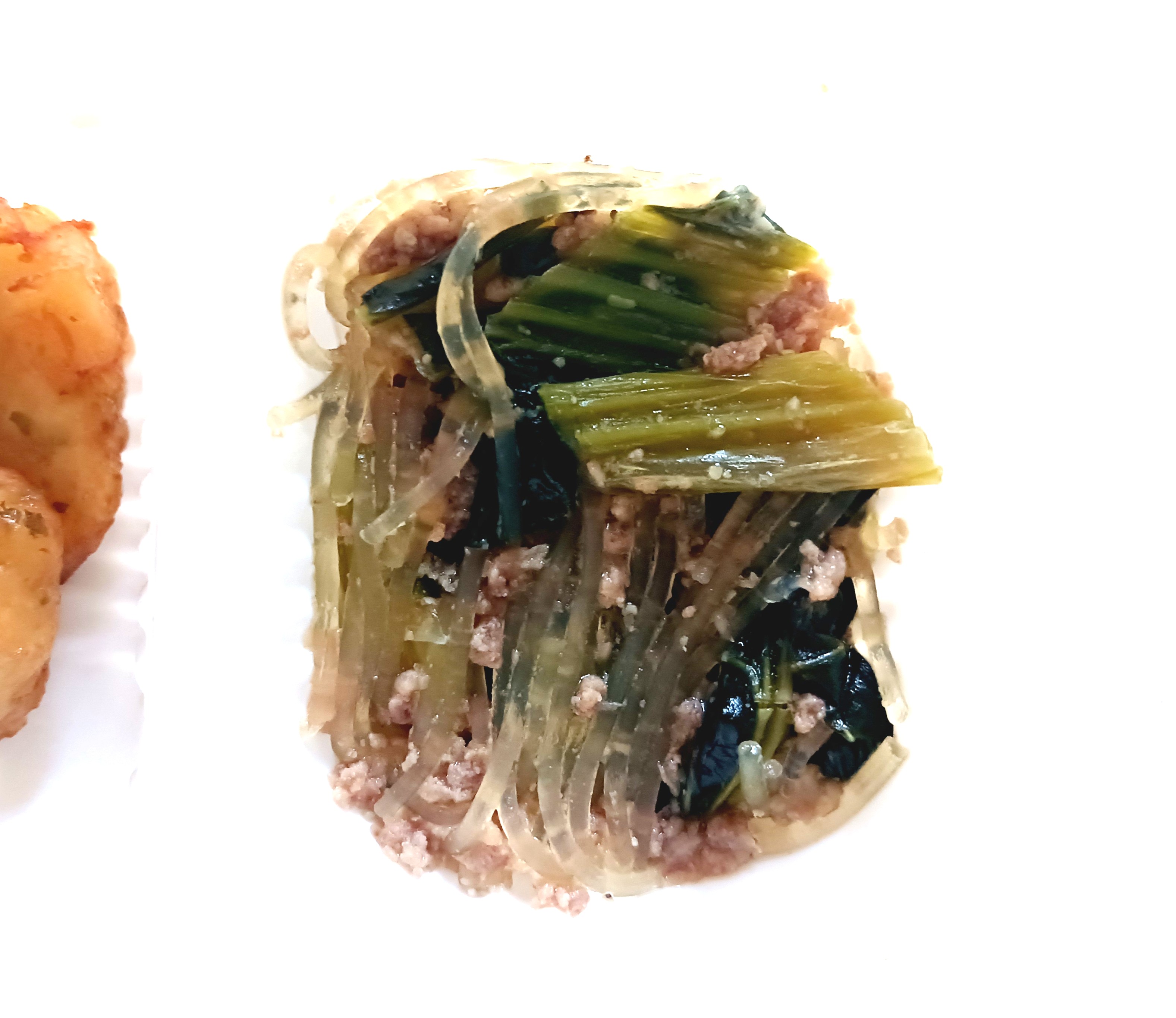 モグモデリ「白身魚と彩り野菜の南蛮漬け」小松菜とひき肉の春雨煮