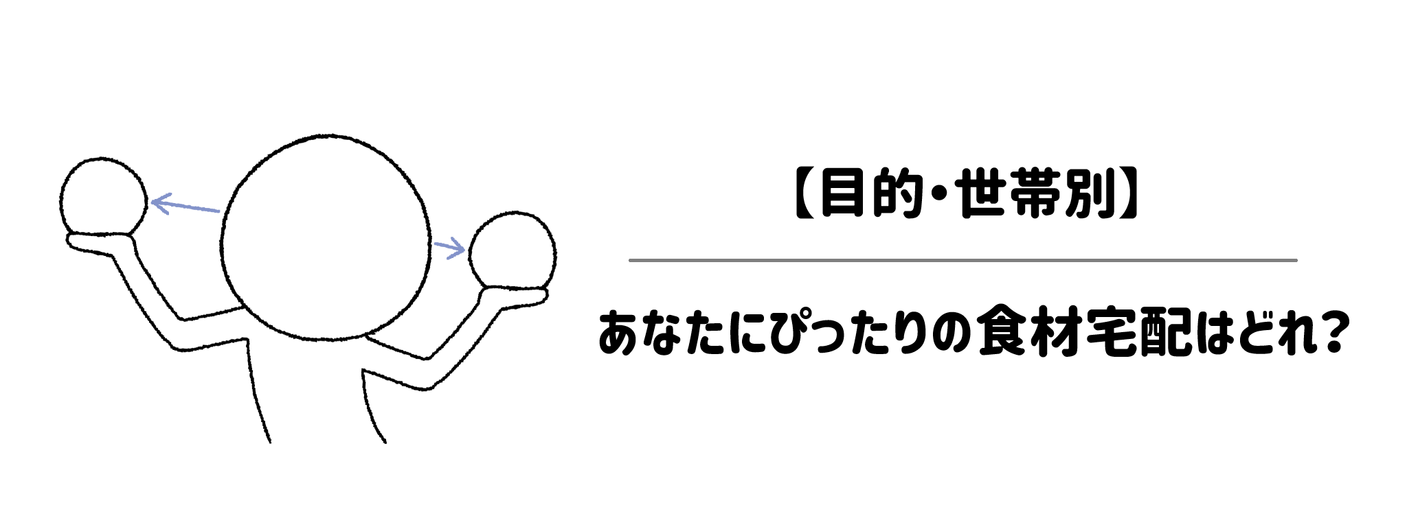 【目的・世帯別】あなたにぴったりの食材宅配はどれ?
